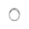Yoke, cockring métal forme ergonomique diamètre 4,4cm
