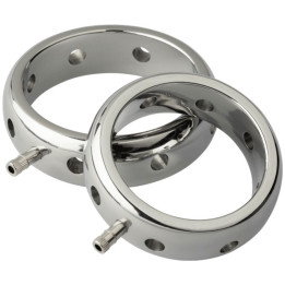 ELECTRASTIM - ANNEAU PÉNIS ÉLECTROMAGNÉTIQUE PRESTIGE EN MÉTAL 50 MM