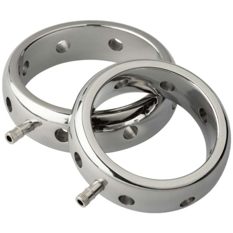 ELECTRASTIM - ANNEAU PÉNIS ÉLECTROMAGNÉTIQUE PRESTIGE EN MÉTAL 50 MM