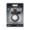 Fantasy C-Ringz Super Anneau Vibrant en Silicone Noir