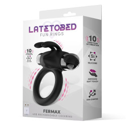 Fermax Anneau Vibrant avec Lapin USB Silicone Noir
