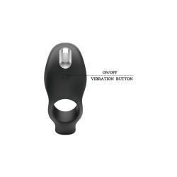 Anneau Pénien Vibrant USB Silicone