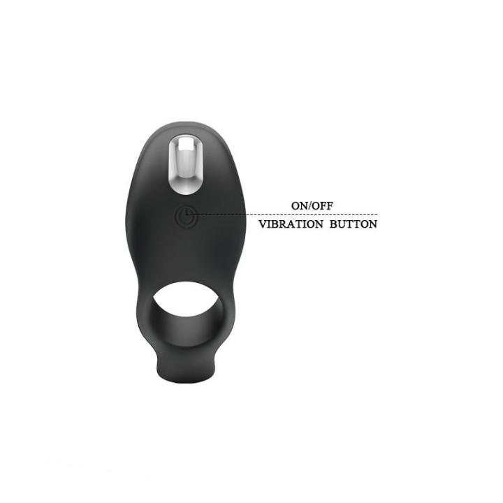 Anneau Pénien Vibrant USB Silicone
