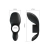Anneau Pénien Vibrant USB Silicone