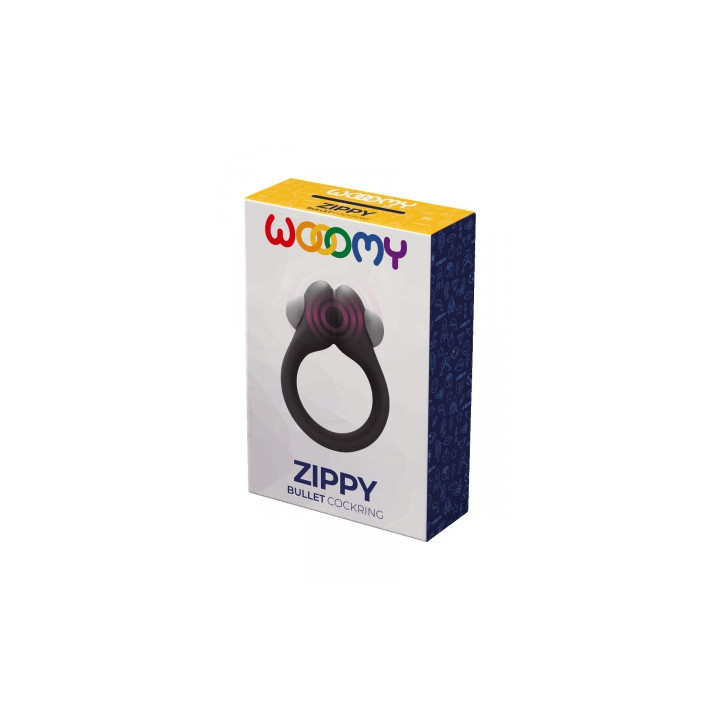 Cockring vibrant Zippy - Wooomy