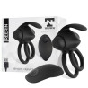 Reerin Anneau Vibrant USB Double Contrôle à Distance USB Silicone