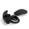 Reerin Anneau Vibrant USB Double Contrôle à Distance USB Silicone