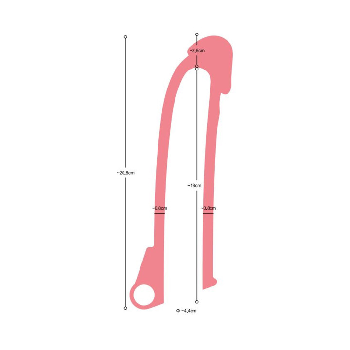 Virgite Sleeves S7, gaine à pénis réaliste vibrante avec ballstrap