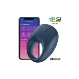 Strong One Anneau Vibrant pour le Pénis avec APP Satisfyer Connect