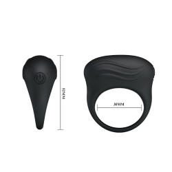 Bertram, cockring vibrant en silicone