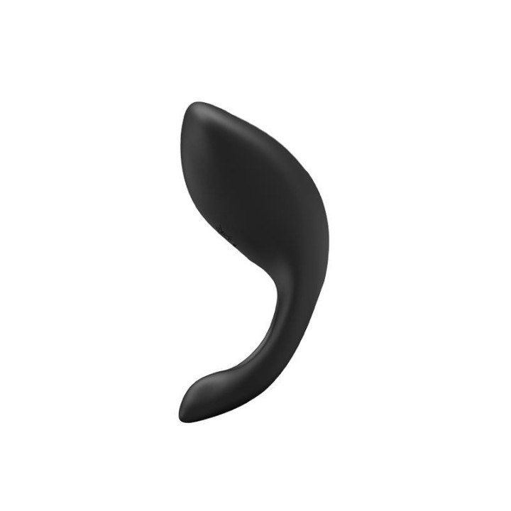 Anneau Vibrant Gemma USB Silicone Noir