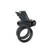Passionate Ring IX, cockring double anneau vibrant et stimulateur clitoris