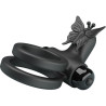 Passionate Ring IX, cockring double anneau vibrant et stimulateur clitoris