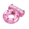 Anneau Vibrant avec Préservatif Couleur Rose