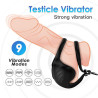 Anneau Vibrant Ajustable pour Pénis et Testicules
