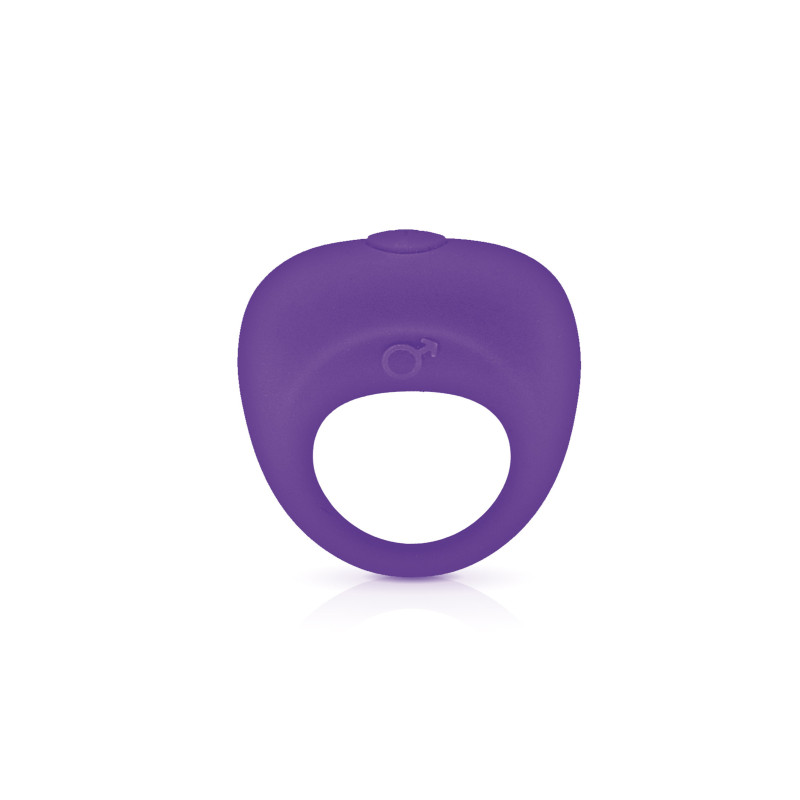 Glamy vibrating cockring purple