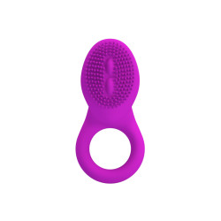 Cobra, cockring vibrant avec stimulateur de clitoris