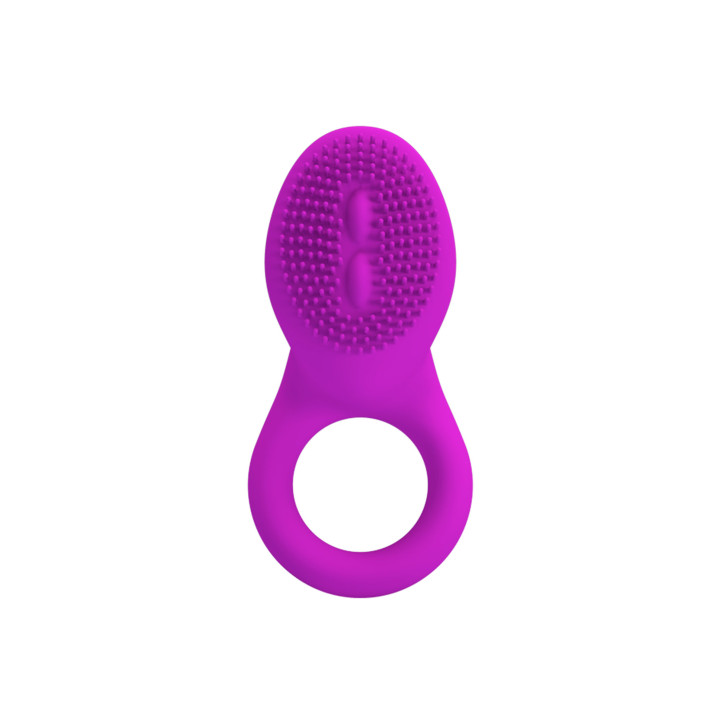Cobra, cockring vibrant avec stimulateur de clitoris