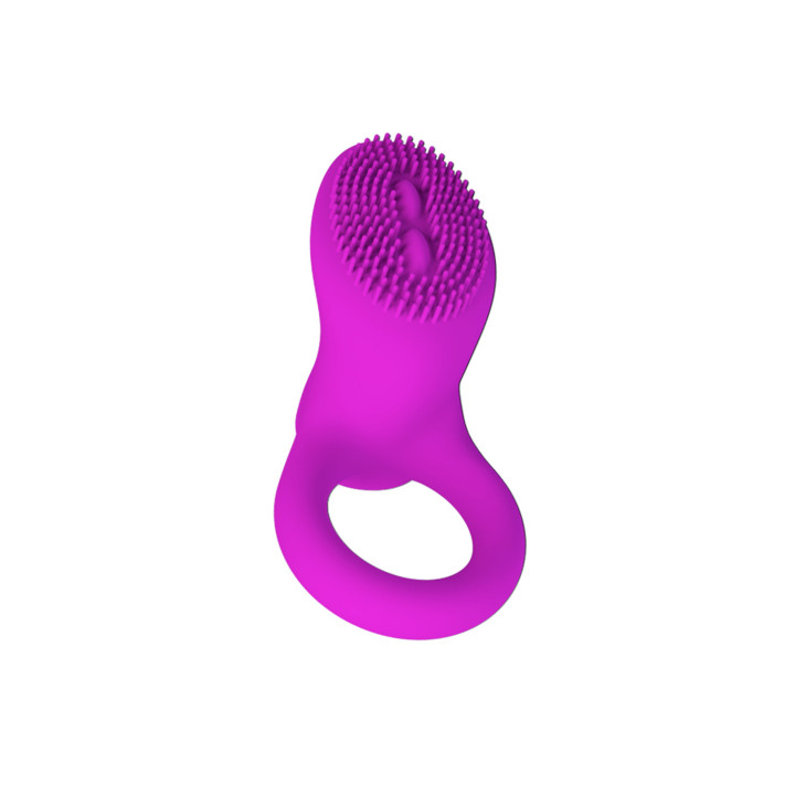 Cobra, cockring vibrant avec stimulateur de clitoris
