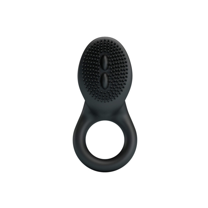 Cobra, cockring vibrant avec stimulateur de clitoris