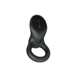 Cobra, cockring vibrant avec stimulateur de clitoris