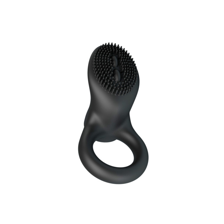 Cobra, cockring vibrant avec stimulateur de clitoris