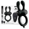 Earzy Anneau Vibrant avec Télécommande USB Magnétique Silicone