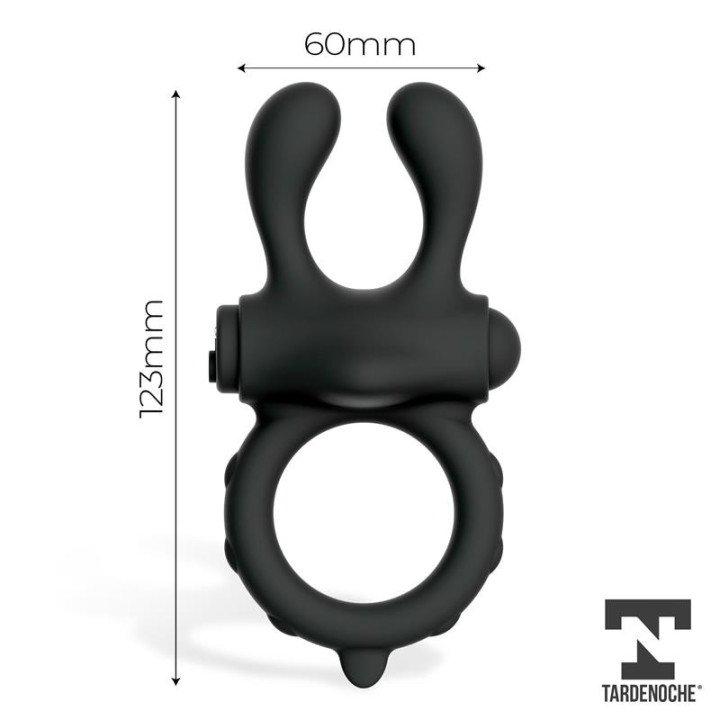 Earzy Anneau Vibrant avec Télécommande USB Magnétique Silicone