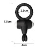 Anneau Vibrant Power Clit Noir