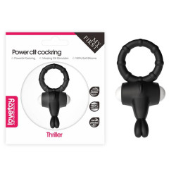 Anneau Vibrant Power Clit Noir