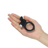 Anneau Vibrant Power Clit Noir