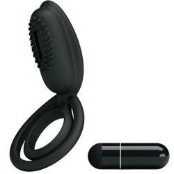 Pretty Love Anneau Vibrant Esther Couleur Noir