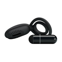 Pretty Love Anneau Vibrant Esther Couleur Noir