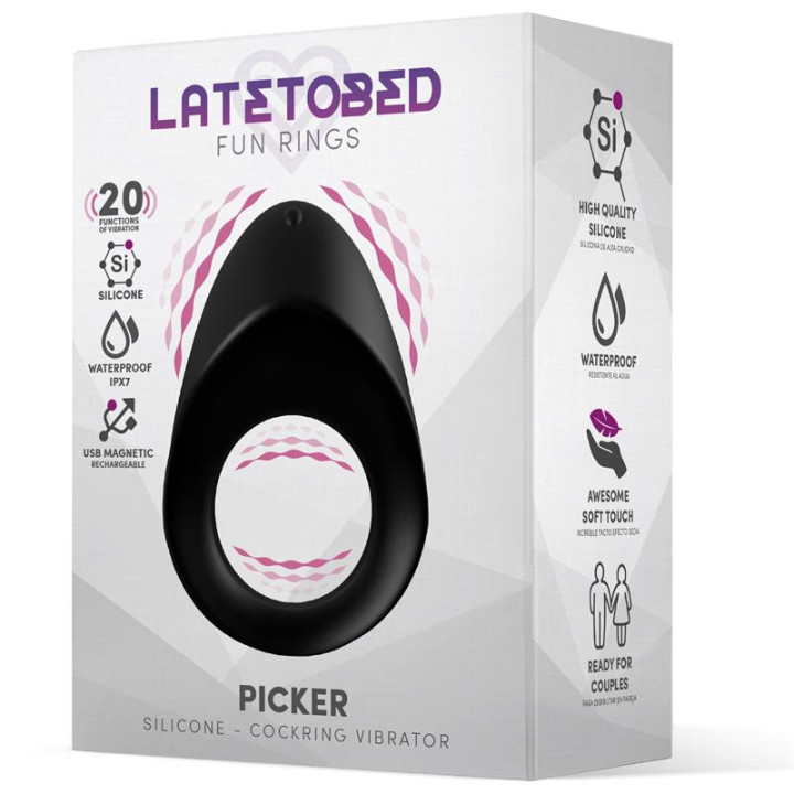 Picker Anneau Vibrant Couples Silicone