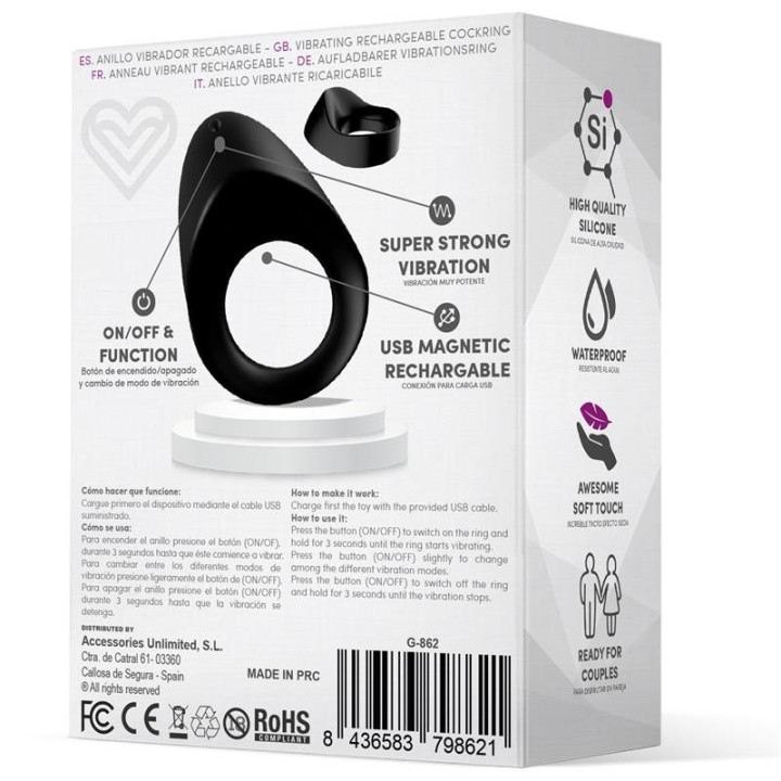 Picker Anneau Vibrant Couples Silicone