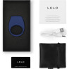 Lelo Tor 3 bleu, cockring vibrant connecté