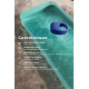 Lelo Tor 3 bleu, cockring vibrant connecté