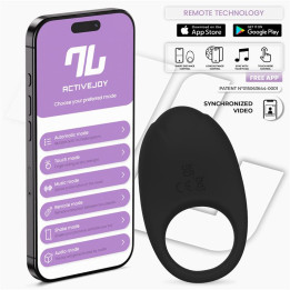 Ringo Anneau Vibrant avec APP Unibody Noir