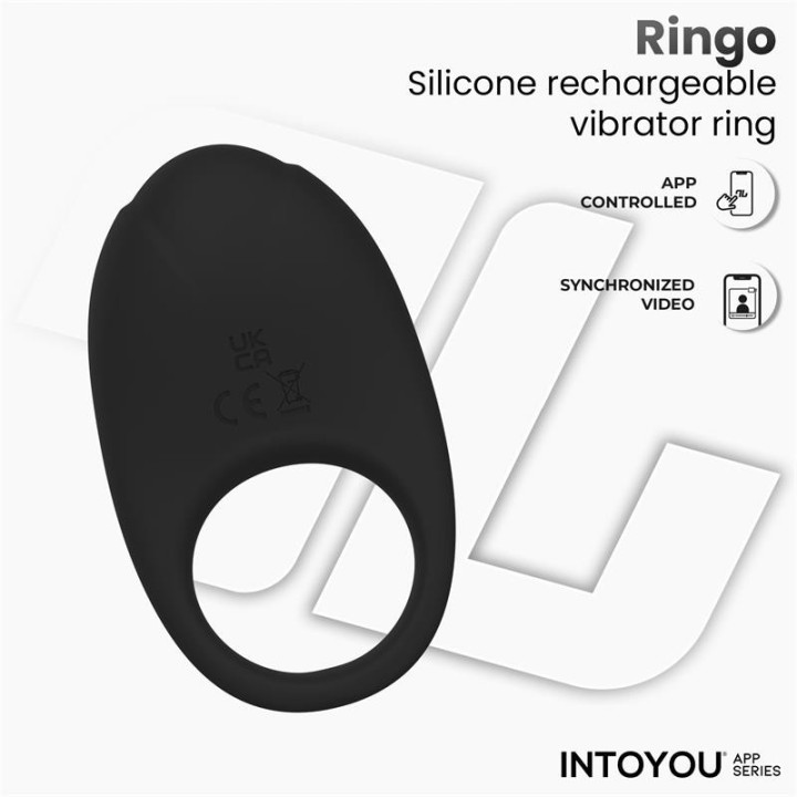 Ringo Anneau Vibrant avec APP Unibody Noir