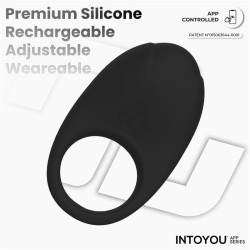 Ringo Anneau Vibrant avec APP Unibody Noir