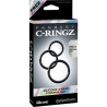 Fantasy C-Ringz Set de 3 Anneaux en Silicone Noir