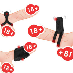 Set d'Anneau pour le Pénis et Masturbateur