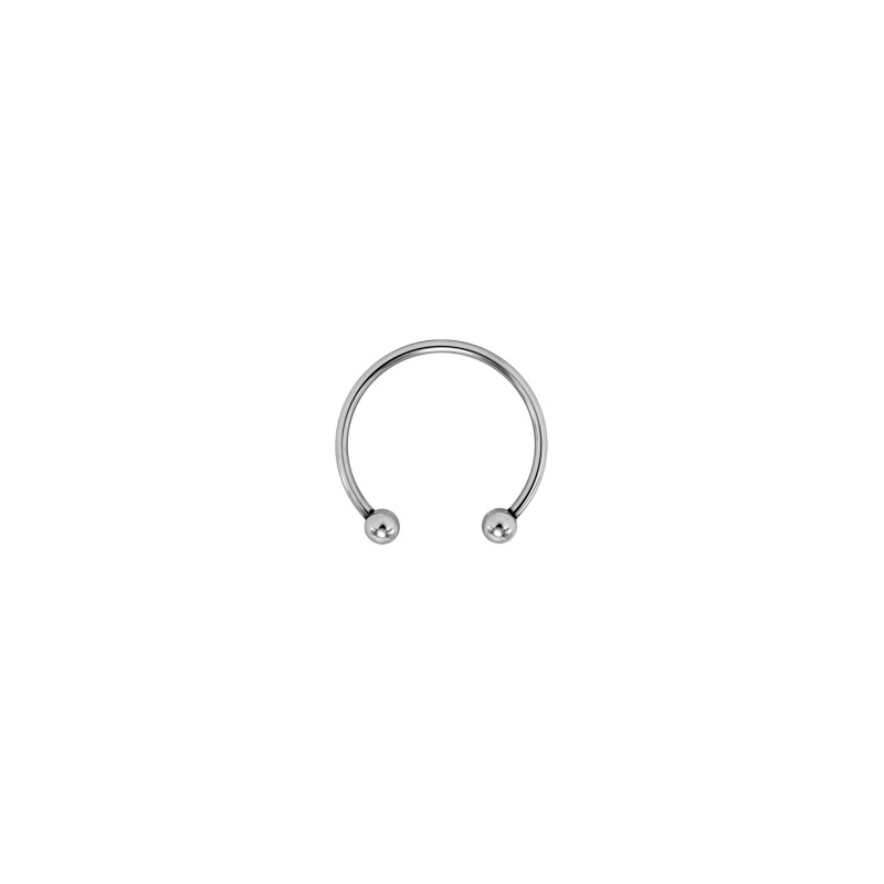 Torc, anneau de gland ouvert en métal 2,8cm