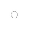 Torc, anneau de gland ouvert en métal 2,8cm