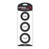 Pack de 3 Anneaux pour le Pénis Power Plus Noir