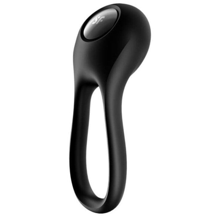 Anneau pour le Pénis Majestic Duo USB Noir