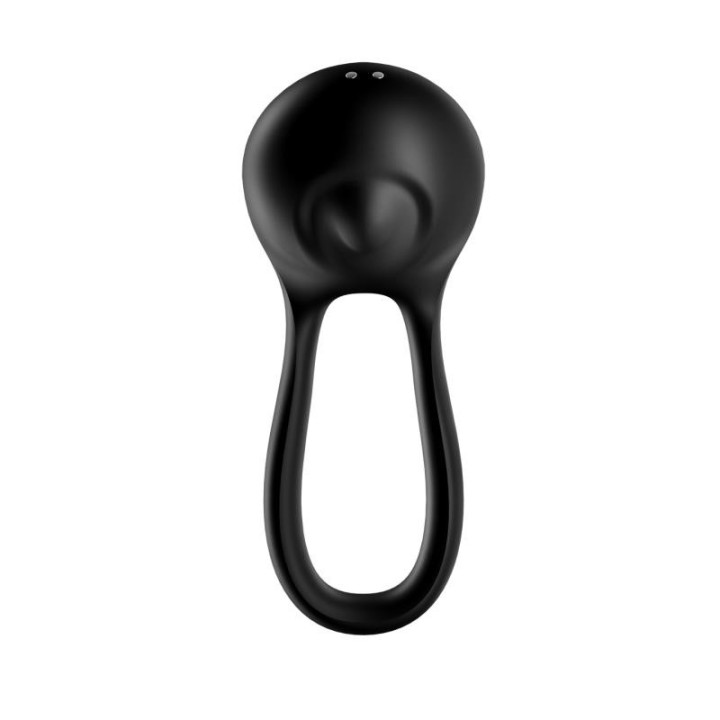 Anneau pour le Pénis Majestic Duo USB Noir
