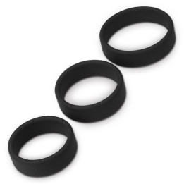 Pack de 3 Anneaux pour le Pénis Power Ring Noir