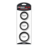 Pack de 3 Anneaux pour le Pénis Power Ring Noir