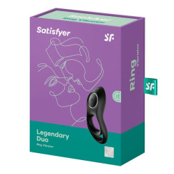 Anneau pour le Pénis Legendary Duo USB Noir